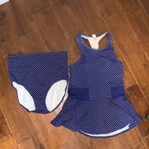 Lime Ricki Tankini Top and Bottom Set